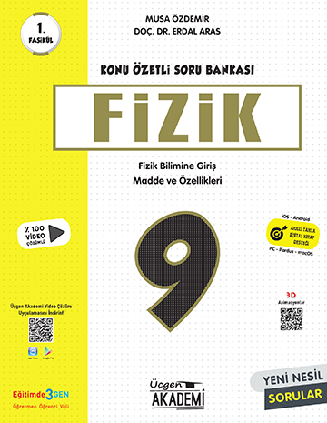 9 Sınıf Fizik Konu Özetli Fasikül
